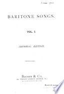 Baritone Songs