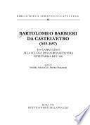 Bartolomeo Barbieri da Castelvetro (1615-1697)
