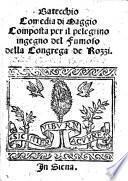 Batecchio, comedia di Maggio [in four acts and in verse].
