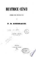 Beatrice Cènci storia del secolo 16