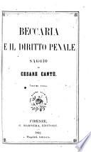 Beccaria e il diritto penale
