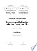 Beitraege zur geologischen Karte der Schweiz