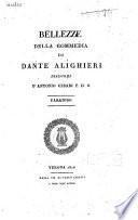 Bellezze della commedia di Dante Alighieri