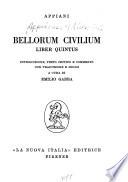 Bellorum civilium liber quintus
