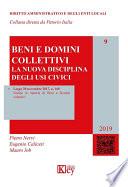 Beni e domini collettivi