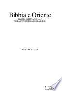 Bibbia e oriente