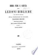 Bibbia fede e scienza ossia lezioni bibliche