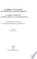 Bible italienne au Moyen Age et à la Renaissance