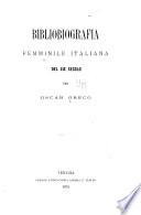Bibliobiografia femminile italiana del XIX secolo