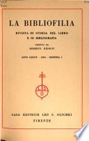 Bibliofilia