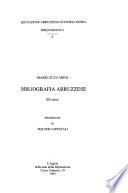 Bibliografia abruzzese (III serie)