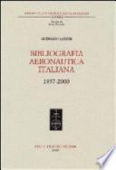 Bibliografia areonautica italiana, 1937- 2000