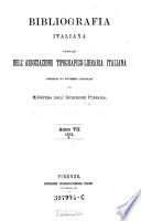 Bibliografia d'Italia compilata sui documenti comunicati dal ministero dell'istruzione pubblica