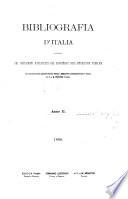 Bibliografia d'Italia compilata sui documenti comunicati dal ministero dell'istruzione pubblica
