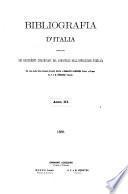 Bibliografia d'Italia compilata sui documenti comunicati dal ministero dell'istruzione pubblica