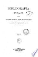 Bibliografia d'Italia compilata sui documenti comunicati dal Ministero dell'istruzione pubblica