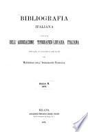 Bibliografia d'Italia compilata sui documenti comunicati dal ministero dell'istruzione pubblica