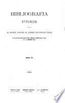 Bibliografia d'Italia