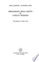 Bibliografia degli scritti di Camillo Sbarbaro