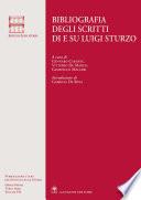 Bibliografia degli scritti di e su Luigi Sturzo