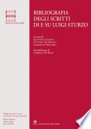 Bibliografia degli scritti di e su Luigi Sturzo