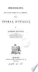 Bibliografia dei lavori pubblicati in Germania sulla storia d'Italia