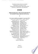 Bibliografia dei manoscritti in scrittura beneventana
