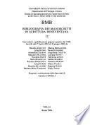 Bibliografia dei manoscritti in scrittura beneventana