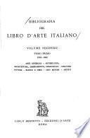 Bibliografia del libro d'arts italiano