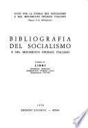 Bibliografia del socialismo e del movimento operaio italiano. Supplemento, 1953-1967