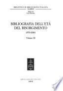 Bibliografia dell'età del Risorgimento