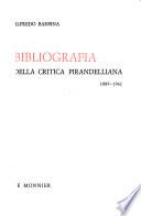 Bibliografia della critica pirandelliana, 1889-1961