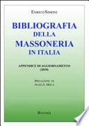 Bibliografia della massoneria in Italia