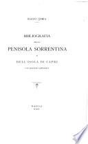 Bibliografia della Penisola Sorrentina e dell' isola di Capro