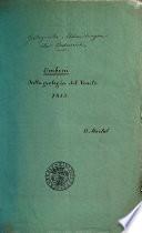 Bibliografia delle principali opere pubblicate sulla geologia de Veneto