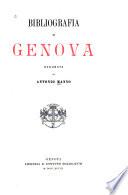 Bibliografia di Genova