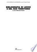 Bibliografia di Lecco e del suo territorio