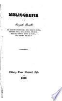 Bibliografia di Pasquale Borrelli