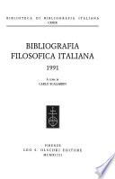 Bibliografia filosofica italiana
