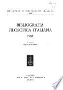 Bibliografia filosofica italiana