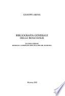 Bibliografia generale delle Isole Eolie