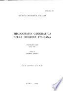Bibliografia geografica della regione italiana