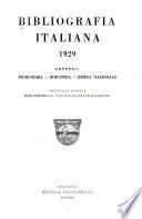 Bibliografia italiana 1928- ...