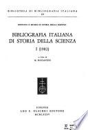 Bibliografia italiana di storia della scienza