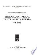 Bibliografia italiana di storia della scienza