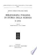 Bibliografia italiana di storia della scienza