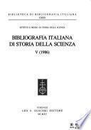 Bibliografia italiana di storia della scienza