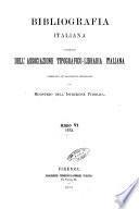 Bibliografia italiana giornale dell'Associazione libraria italiana