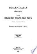 BIBLIOGRAFIA ITALIANA GIORNALE DELL' ASSOCIAZIONE TIPOGRAFICO-LIBRARIA ITALIANA