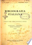 Bibliografia italiana. Gruppo C, Ingegneria, industria, difesa nazionale